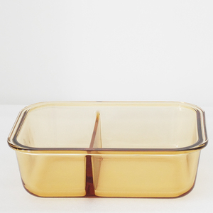 Contenants alimentaires en verre borosilicate pour bébé, petits, résistants à la chaleur, compatibles micro-ondes, anti-fuite, empilables, carrés, sans BPA, écologiques, deux pièces - Product Image 4