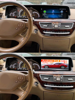 Lecteur multimédia de navigation automobile Android 11 avec processeur Qualcomm Snapdragon, écran Blu-ray 128 Go pour Mercedes-Benz SW 221 2006-2009
