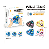 Jouets éducatifs, puzzle de perles, cube magique, jouet anti-stress, perles rotatives, jouet pour développer le cerveau, cadeau, fidget spinner