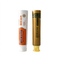 Tubes d'emballage de dentifrice en aluminium-plastique laminé 12,7-35 mm, écologiques, de qualité alimentaire, avec bouchon à vis, impression UV personnalisée