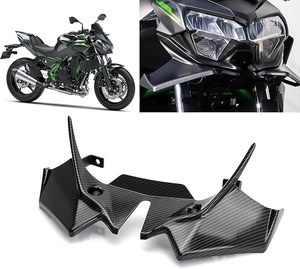 Para Z650 2025: Nuevo Accesorio de Motocicleta, Extensión de Guardabarros Delantero (Pico) para Cubierta de Spoiler (Negro) - Product Image 6