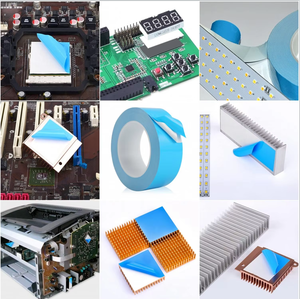 Ventes entières Lumières LED Conductivité thermique Rouleau de ruban adhésif double face Ruban adhésif en fibre de verre thermique - Product Image 2