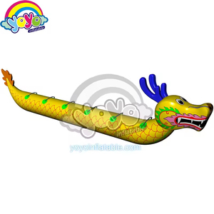 Dragon gonflable chinois style Chinatown, facile à dégonfler, sac de rangement inclus, fournitures de fête - Product Image 3