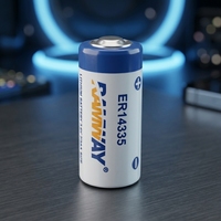 Batterie cylindrique au lithium ER14335 3,6 V avec protection contre les surintensités, panneau de protection, entrée AC/DC, vente en gros