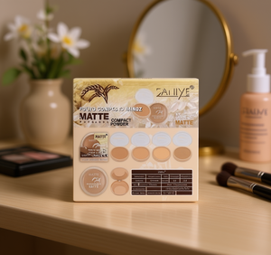 Zaliye Polvere Compatta Opacizzante Minerale Pressata per il Controllo dell'Olio, Adatta a Tutti i Tipi di Pelle - Product Image 2