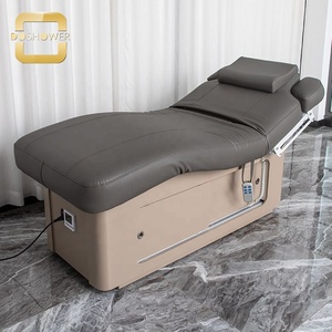 Moderno Gabinete de Almacenamiento Color Madera Clara para Spa con Carrito de Esteticista para Estudio de Cosmética, Clínica y Sala de Estar - Product Image 6