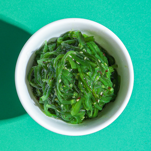 Gaishi OEM/ODM Alga marina congelada y sazonada de Undaria Pinnatifida, ensalada de algas Chuka Hiyashi Goma Wakame Stem - Product Image 1