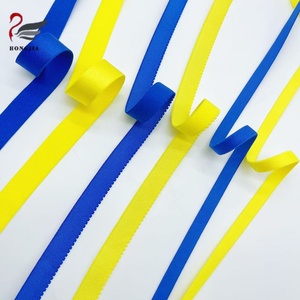 Bán buôn mềm Nylon sang trọng Áo ngực đàn hồi ban nhạc Picot cạnh sáng bóng đàn hồi đồ lót TRIM chống trượt Áo ngực dây đeo vai - Product Image 6