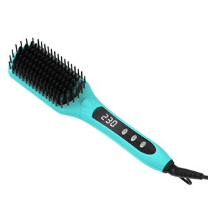 Brosse Lissante Chauffante Professionnelle 2-en-1 MCH pour Salon – Chauffage Rapide en Céramique Électrique - Product Image 4