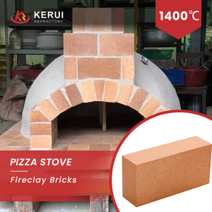 Ladrillo Refractario Resistente a Altas Temperaturas, Ladrillo de Arcilla Refractaria Kerui para la Fabricación de Acero y Hierro - Product Image 3