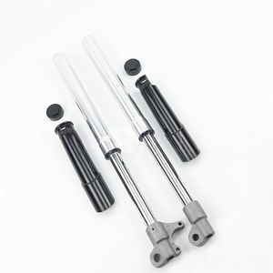 Amortiguador Delantero para Motocicleta de 49CC, Suspensión Delantera de Dos Tiempos, Apto para Modificación de Horquilla Delantera Invertida Xiao Apollo - Product Image 6