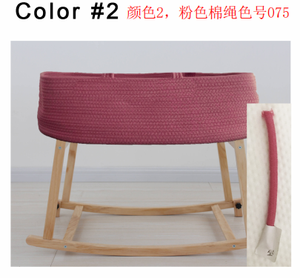 Woven <strong>Baby</strong> <strong>Cradle</strong> Skin-friendly <strong>Baby</strong> Portable <strong>Cradle</strong> Lightweight <strong>Cradle</strong> - Product Image 5