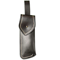 Couteau pliant extérieur outil poche Portable en cuir PU couteau ceinture boucle étui pochette sac Camping chasse étui de coupe