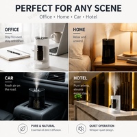 Diffuseur d'huiles essentielles intelligent sans eau pour hôtel, personnalisé, 10 ml, 20 ml, alimenté par USB, pour voiture, avec huiles