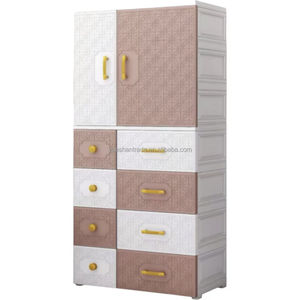 의류 두꺼운 아기 옷장 대용량 침실 가구 어린이 찬장에 대 한 도매 가격 플라스틱 보관 서랍 - Product Image 1