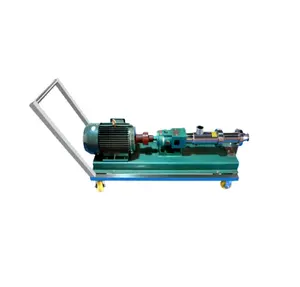 Sanitary Twin Screw pump progressive cavity pump with reverse flow capabilities Screw Pump For High viscosity liquid