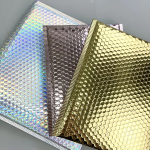 Tùy chỉnh Laser Holographic tự-con dấu bao bì túi Bưu Chính độn bọc phong bì bao bì bong bóng Poly bưu phẩm gửi thư Túi - Product Image 6