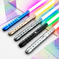 Pedang Laser LGT Sabers Props Collectables Cosplay Hadiah Berkualitas Tinggi Neopixel LED Lightsaber untuk Penggemar SW Mainan Lampu LED Harga Terjangkau Tongkat Cahaya