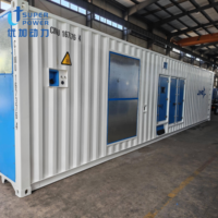 Générateur diesel triphasé 1500 kVA durable à refroidissement par eau, type conteneur, à faible bruit, pour l'industrie, directement de l'usine