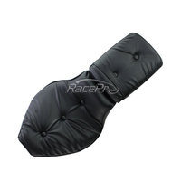 De cuero de la motocicleta 2-Frente conductor cojín trasero asiento del pasajero para Honda Shadow VLX/600/VT600 1988-1993