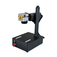 Fabricant de machines de marquage et de gravure laser à fibre JPT M7 MOPA portables mini de bureau 20W 30W 50W, prix usine OEM ODM personnalisé