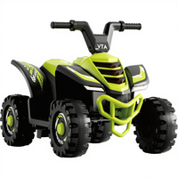 Auto Eléctrico de Juguete para Niños de 2 a 4 Años, 12v Recargable, Control Remoto, Plástico, 4 Ruedas, para Edades de 5 a 7 Años