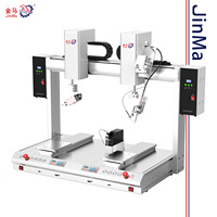 Nuevo Robot de Soldadura Automático de 3 Ejes Jinma de Alta Calidad, Dispensador de Alambre de Soldadura, Alimentador de Alta Precisión de 0.02MM, 110-240V