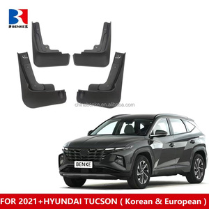 DEFLECTOR DE VIENTO DE COCHE PARA <span class=keywords><strong>HYUNDAI</strong></span> NEW <span class=keywords><strong>TUCSON</strong></span> Rueda corta y larga 2021- Weather Rain Guards Window Vent Visor Accesorios para automóviles - Product Image 5