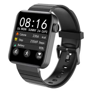 M8 Jam Tangan Cerdas Android NFC, Jam Tangan Pintar Android Mendeteksi Denyut Jantung Tekanan Darah dan Oksigen Darah, Peralatan Kebugaran