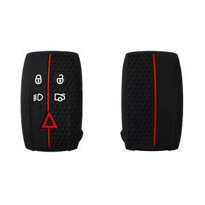 5-Tasten-Silikon-Auto-Fernbedienungs-Schlüsselanhänger Shell Cover Case für Jaguar XK XF XJ8 XK8 <span class=keywords><strong>XRR</strong></span> Skin Holder Protector 2007-2011 2012 2013 - Product Image 2