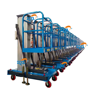 Ce đơn mast nhôm thang nâng nền tảng 4M di động nhôm người đàn ông nâng bảng giá - Product Image 4