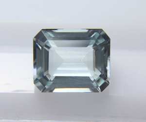 Piedra preciosa aguamarina natural cielo azul Octágono facetado corte 4.25Cts Anabiya gemas África origen para la fabricación de joyas - Product Image 1