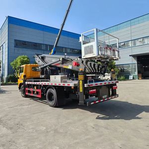 รถกระเช้าบูมตรง 36 เมตร ติดตั้งบนรถบรรทุก Dongfeng Furika สำหรับงานก่อสร้างทางหลวงและภูมิทัศน์ - Product Image 3