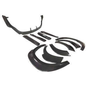 Adecuado para <span class=keywords><strong>Lexus</strong></span> NX200 200T <span class=keywords><strong>300H</strong></span> F Sport 15-17, modelo AIM modificado, alerón lateral pequeño de fibra de carbono para el guardabarros trasero. - Product Image 1