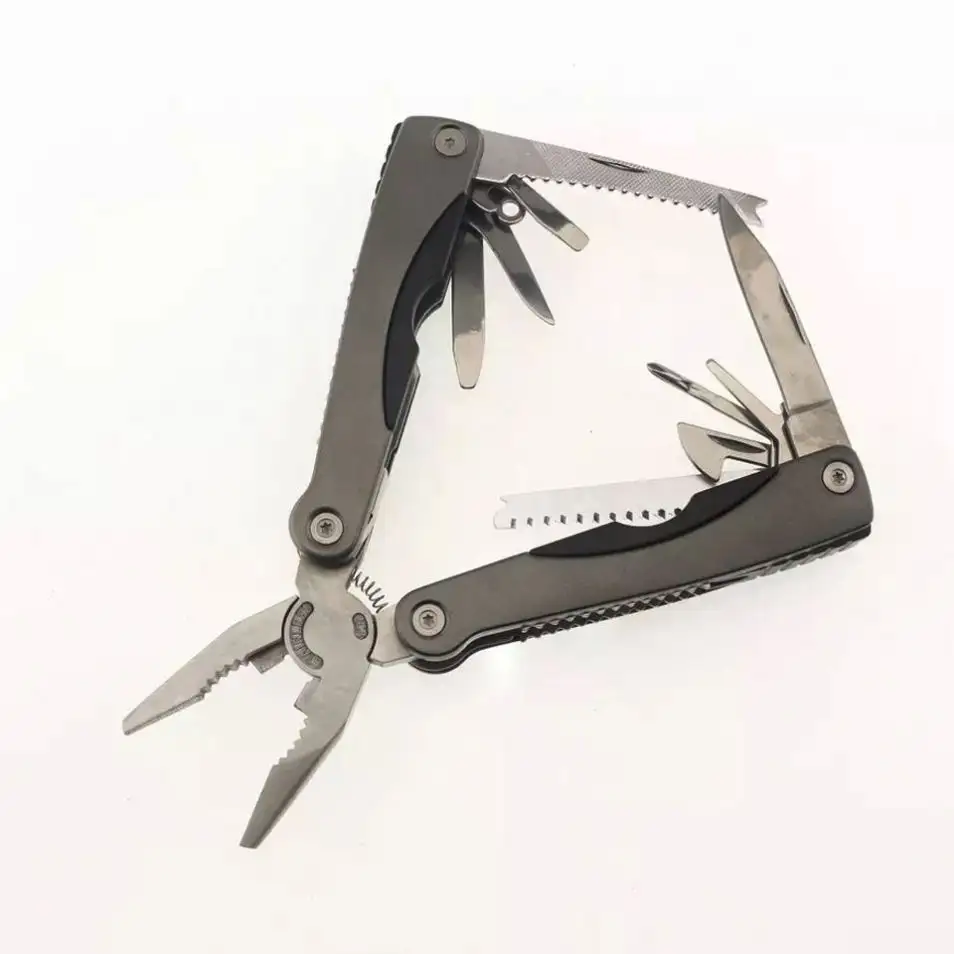 Contracted Design Stainless Steel Blade Camping Multi Edc Multifunction Tool Outdoor Pocket Pliers