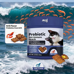 OEM Cat Probiotic Crunchy & Creamy Chews - Snack Croccanti e Cremosi per Gatti, Integratore per la Salute Digestiva e il Sollievo dalla Stitichezza, con Zucca - Product Image 5