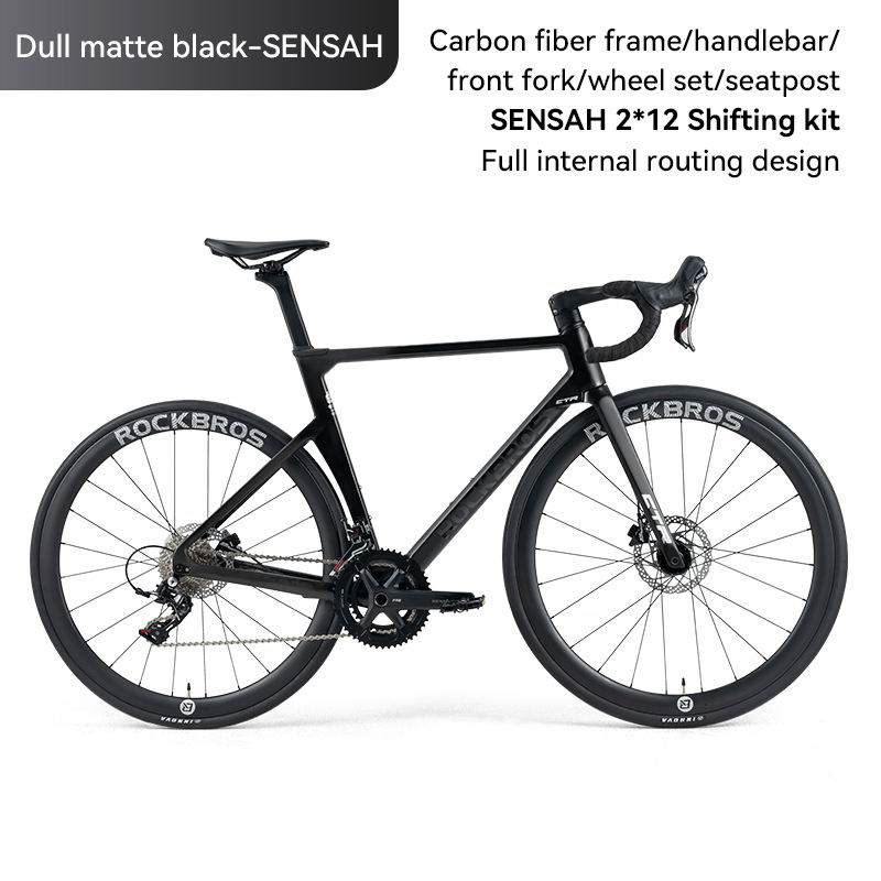 Dull matte black- SENSAH style