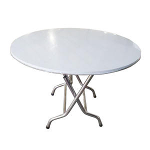 Usine Victory Source Établi inox pliant en acier inoxydable pour hôtels, hôpitaux et restaurants - Product Image 1