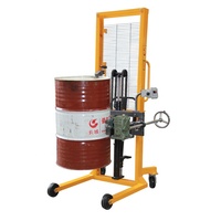 DA450-1 450 kg 1.5 m de Levage de Tambour Hydraulique empileur avec l'échelle de poids de levage de tambour chariot