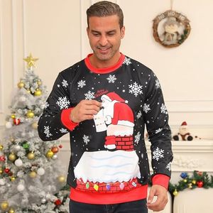 <span class=keywords><strong>T</strong></span>-<span class=keywords><strong>shirt</strong></span> et sweat-<span class=keywords><strong>shirt</strong></span> unisexe surdimensionné <span class=keywords><strong>de</strong></span> Noël <span class=keywords><strong>moche</strong></span>, drôle, grossier, sexuel, Noël, design imprimé en 3D - Product Image 4