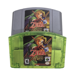 Pour Nintendo 64 Consoles <span class=keywords><strong>de</strong></span> jeux vidéo N64 série <span class=keywords><strong>de</strong></span> cartes <span class=keywords><strong>de</strong></span> <span class=keywords><strong>jeu</strong></span> haute qualité <span class=keywords><strong>nouveau</strong></span> Zeldaed Ultimate Trial 64 <span class=keywords><strong>jeu</strong></span> USA Version NTSC - Product Image 1