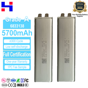 Batería de Iones de Litio OEM de 3.87V 6833138 5700mah, Batería de Polímero de Iones de Litio de 3.7v 9000mah 5000 Mah para Apple MacBook Air Pro - Product Image 1