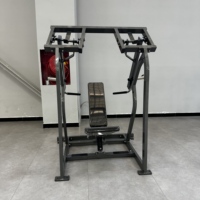 Équipement de musculation commercial de haute qualité, durable et réglable pour centre de fitness, usage en club, presse épaules isolalette, 160 kg