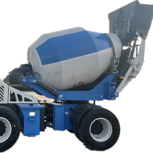 Meilleure Vente Camion Bétonnière Autochargeuse Industrielle Portable Mini de 2,6 m³ et 3 m³ à Tambour avec Prix d'Usine Chine - Product Image 1