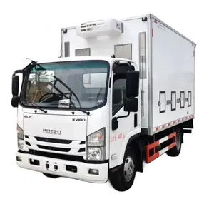 일본 이스즈 4x2 디젤 가솔린 병아리 캐리어 라이브 치킨 운송업자 병아리 운송 트럭