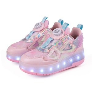 Chaussures à LED pour enfants avec chargement USB, style marche, respirantes, décontractées, avec roulettes, pour la vente en gros - Product Image 6