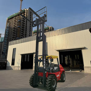 Carretilla elevadora de combustión interna todoterreno de <span class=keywords><strong>5</strong></span> toneladas de alta calidad, adaptable a todos los terrenos accidentados, contratación de distribuidores globales - Product Image 1