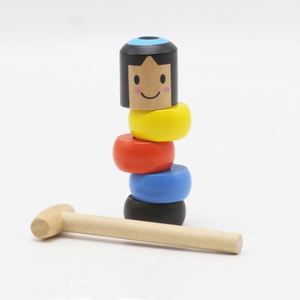 Juguete de Madera Daruma 2019, Truco de Magia Irrompible, Marioneta de Empujar, Magia Callejera con Instrucciones - Product Image 4