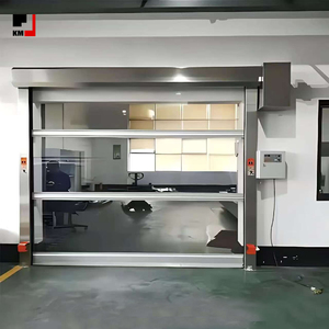 <span class=keywords><strong>Porte</strong></span> de sécurité à enroulement rapide en PVC haute vitesse, <span class=keywords><strong>rideau</strong></span> imperméable, <span class=keywords><strong>porte</strong></span> à grille à enroulement rapide avec moteur servo - Product Image 3