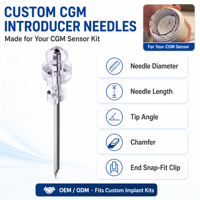 Composant d'aiguille de capteur CGM personnalisable Ieeton Medical pour assemblage de précision en acier inoxydable 316L OEM ODM Vente en gros